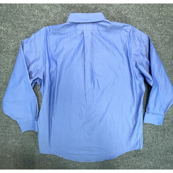 Brooks Brothers Button Up Madison Mens 17/34 Blue  Supima Cotton Non-iron - Picture 3 of 7